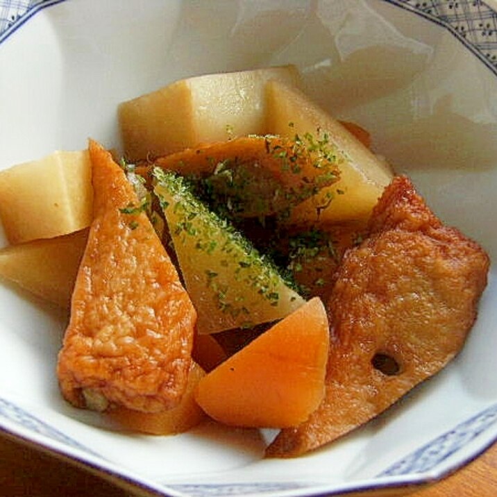 工程は10分程度❤ゴボウ巻きと根菜のヘルシー煮物♪